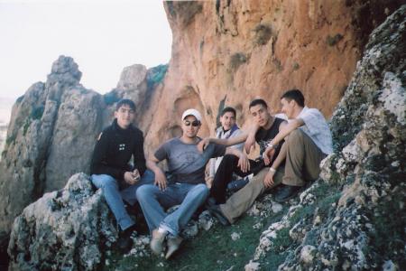nous les 4 a la montagne